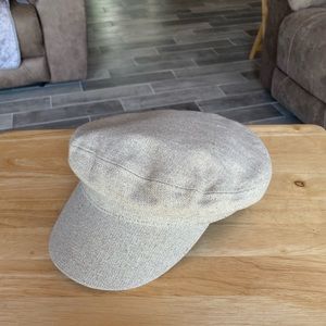 Gigi Pip Newsboy Linen Cap